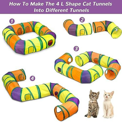Retro Shaw Interactive Cat Toys for Indoor Cats Kitten,Relieve Bored,25PCS - Image 5