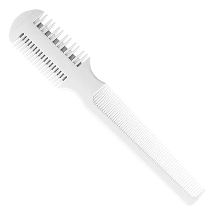 VINGVO Pet Hair Trimmer - 2 in 1 Trimming Grooming Hair Cutter Manual Dog Cat Pet Grooming Comb with Replacement Blade