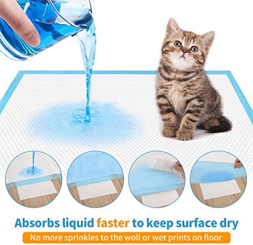 Dog and Puppy Training Pads， Disposable Dog Pee Pads (20, 23.5"*35.5"(60*90cm)) - Image 3