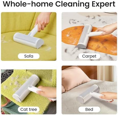Pet Hair Removal Tool and Lint Roller Value Set, Sticky Lint Remover - Image 5