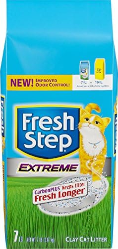 Fresh Step Scented Non-Clumping Clay Cat Litter, 7 Pounds by FreshStep