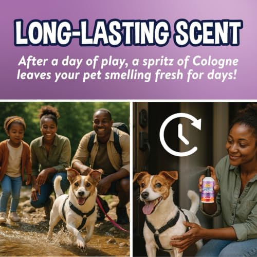 Bodhi Dog Premium Dog Cologne - Deodorizing Dog Perfume & Conditioner for Dogs & Cats - Natural Long Lasting Spray - Keeps Pets Fresh All Day - Gentle & Safe Formula, Made in USA (Patchouli 4 Fl Oz) - Image 3