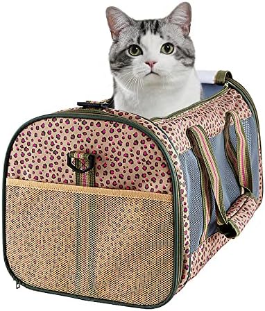 Soft-Sided Kennel Pet Carrier, Airline Approved Travel Handbag by GOOPAWS