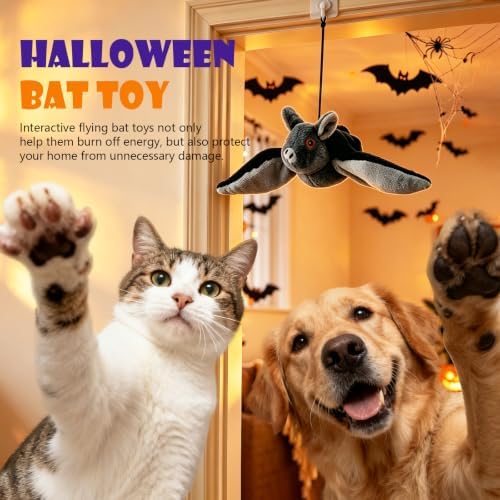 Flying Bat for Dogs, Interactive Flap Wing Bat, Realistic Bat Flight - Image 6