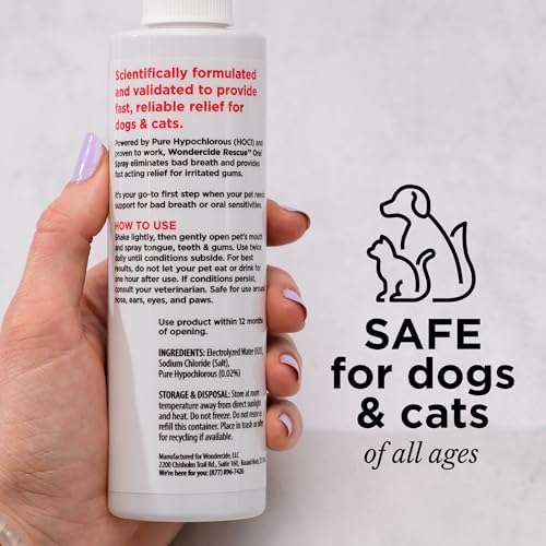 Wondercide Rescue - Oral Spray for Dogs and Cats - 8.5 oz - Image 2