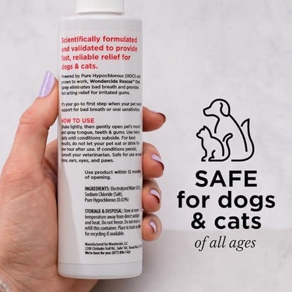 Wondercide Rescue - Oral Spray for Dogs and Cats - 8.5 oz - Image 2