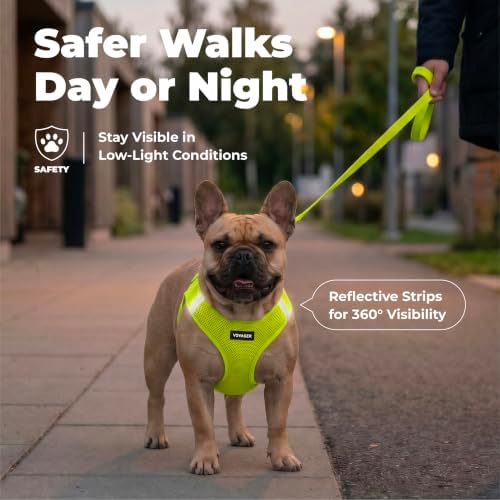 Voyager Step-in Air Dog Vest Harness - Lime Green, XXX-Small - Image 4