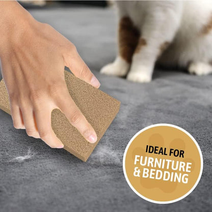 Pet Sponge Hair Lifter 3 Pack Remove Dog, Cat and Other Pet Hair from Furniture, Carpet, Bedding and Clothing - 3 Sponges All Natural Latex Rubber, Made in The USA - Image 5