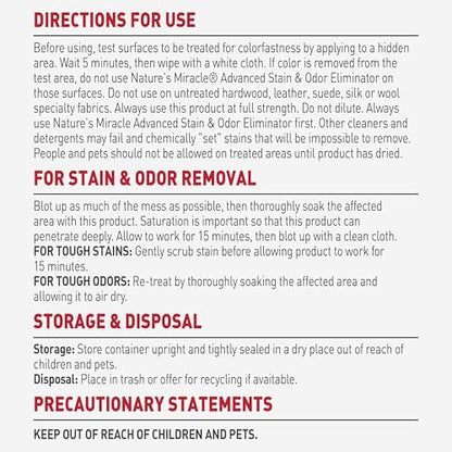 Nature's Miracle Advanced Dog Stain & Odor Eliminator Foam, 64 oz - Image 6