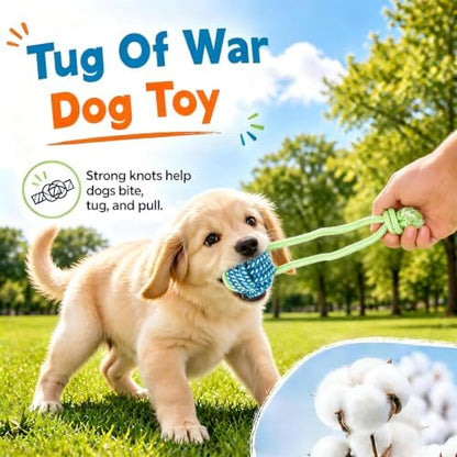 3Pcs Dog Rope Toys for Puppy, Dog Chew Toy for Medium&Small Dog - Image 5