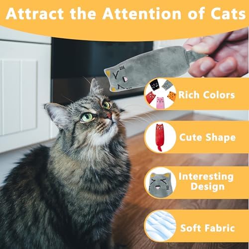 5pcs Catnip Toys, Funny cat Toy, bite Resistant cat Toys - Image 4