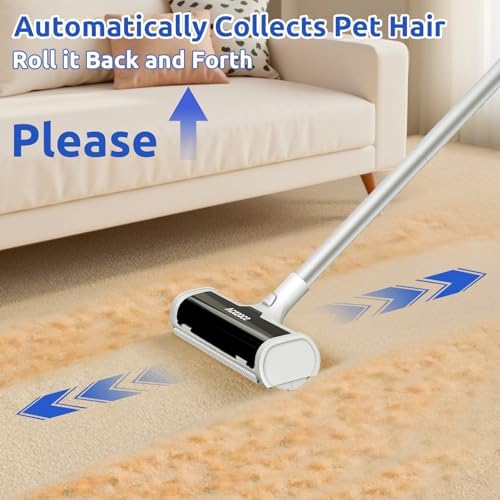 ACE2ACE A3 Pro Carpet Roller for Pet Hair, Carpet Pet Hair Removal Tool - Image 2