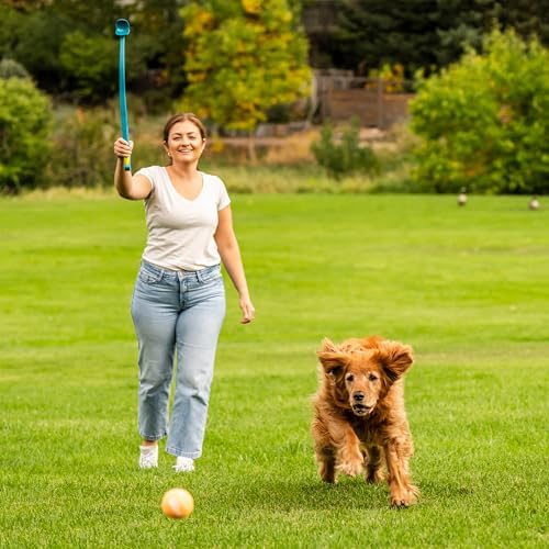 Outward Hound Launch A Ball Dog Ball Launcher, Slobber-Free Pickup, 24.6" - Image 5