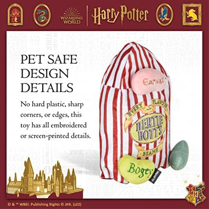 Harry Potter Bertie Botts Jelly Bean Burrow Dog Toy, 10 Inch - Image 4