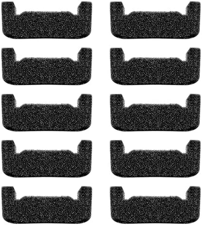 10 Pcs Sponge Filter for 67oz/2L Pet Fountain 81oz/2.4L Stainless Steel Dog Drinking Fountain Replacement,Pet Water Fountain Pre Foam Filters Replacement by Jolbndcv