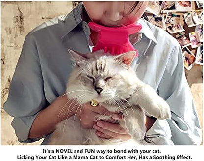 Cat Brush Shedding Grooming, Soft Massage Kitty Tongue Brush, Licking Your Kitty Like a Mama Cat to Comfort, Surprise Pet Gifts - Image 5