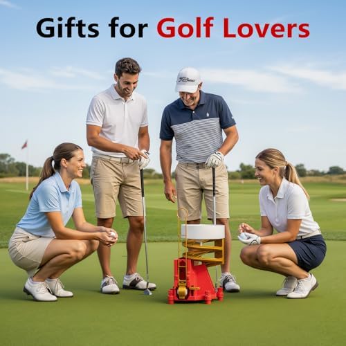Golf Ball Dispenser, Golf Ball Launcher Pro(Gold+Red+White) - Image 7