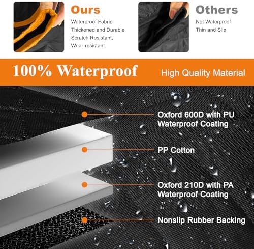 ICWEIMEI Dog Car Seat Cover, Waterproof Back Seat Covers for Dog Travel Non-Slip Pet Car Seat Protector Pet Car Seat Cover for Cars Trucks SUV - Image 4