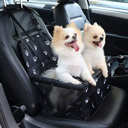 Petbobi Dog Car Seat for Small Dogs and Cats up to 15 lbs, Portable Booster - Image 2