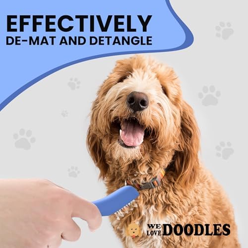 Dematting Comb for Dogs, Undercoat Rake Grooming Tool, Mat Remover, 5 Blade - Image 5