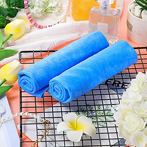 Tatuo 3 Pcs Pet Absorbent Dog Bath Towel for Drying Dogs 25.2 x 16.34 Inch - Image 4