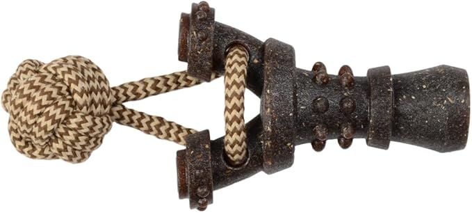 Rugged Rope Dog Tug Toy - Tough Dog Toys for Aggressive Chewers, Dog Chew Toy Promotes Dental Care and Reduces Boredom