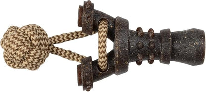 Rugged Rope Dog Tug Toy - Tough Dog Toys for Aggressive Chewers, Dog Chew Toy Promotes Dental Care and Reduces Boredom