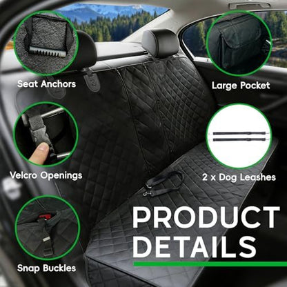 Dog Car Back Seat Cover for Toyota Tacoma 1995-2023 2024 2025 2026 - Image 3