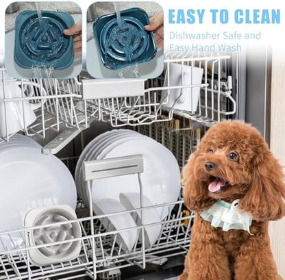 2 Pack Slow Feeder Dog Bowls for Small Dogs - Image 6