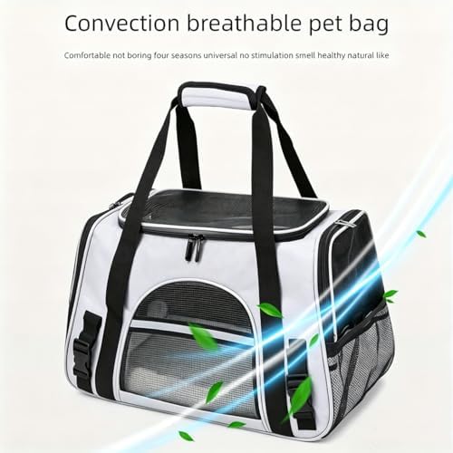 Cat Carrier Bag, Airline Approved Soft Carrier for Cats & Small Dogs - Image 4