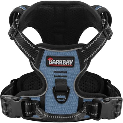 BARKBAY Dog Harness for Small Sized Dog No Pull 2 Leash Clips Dog Vest by BARKBAY