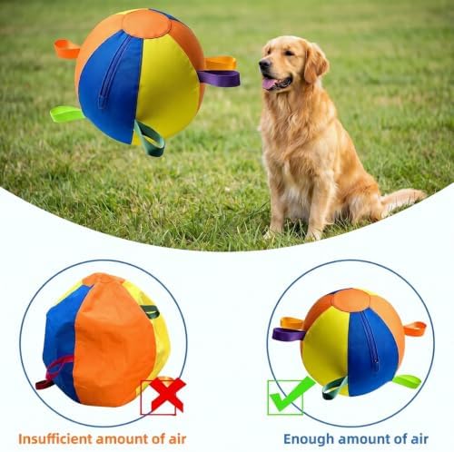 Herding Ball for Dogs, 17.6" Outdoor Exercise Toy for Small & Medium Dogs - Image 6