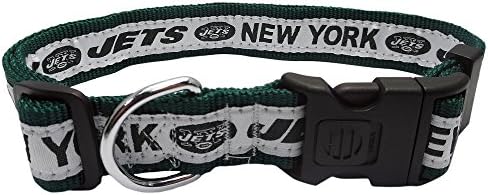 Pets First NFL New York Jets Licensed PET COLLAR, Small - Heavy-Duty, Strong, and Durable Dog Collar. Available in 31 Football Teams and 4 Sizes - Image 5
