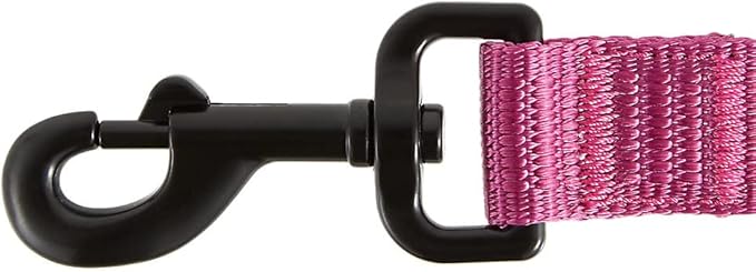 KONG Reflective Shock Absorbing Hands-Free Bungee Dog Leash 6' (Pink)