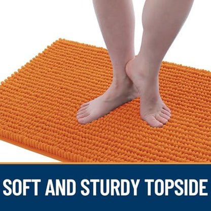 OLANLY Dog Door Mat for Muddy Paws 36x24, Extra Absorbent Chenille Mud Mat - Image 3