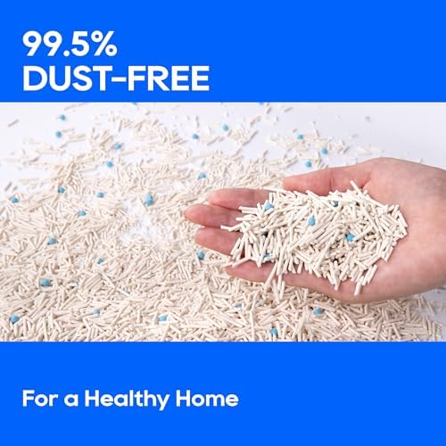 HoneyCare Cassava Tofu Mixed Cat Litter I Quick Clumping, Odor Control, Plant-Based Natural Ingredients, Non-Stick, Low Tracking, & Low Dust, 24 Lbs (4 Packs) - Image 6