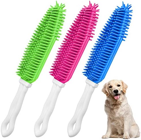 Pet Hair Remover,Car & Auto Detailing Brush,3 Pieces by Akamino