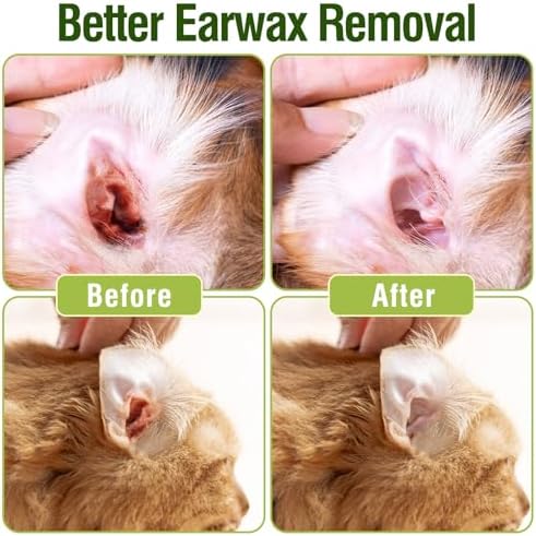 Dog Ear Cleaner Drops for Dogs, 2 Pack 2.03oz, Gentle Ear Cleaning Solution - Image 7