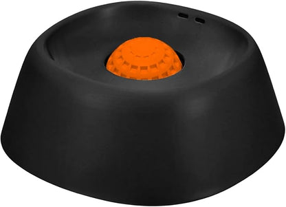 Dog Lick Bowl, Slow Feeder Dog Bowls for Liquid Treat, Dog Licking Bowl with Rolling Balls, Dog Cat Enrichment Toys - Interactive Slow Feeder & Anxiety Relief, for Large Medium Small Puppy (Black)