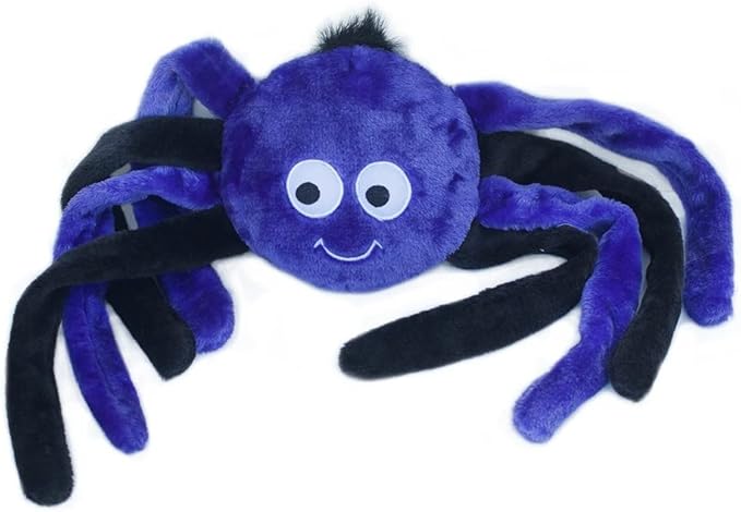 ZippyPaws Halloween Grunterz - Purple Spider