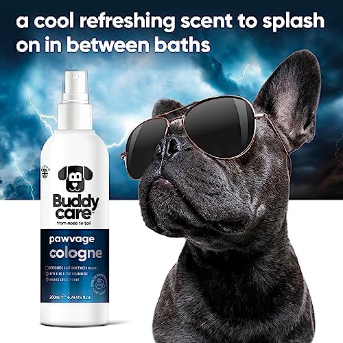 Buddycare Dog Cologne - Pawvage - 200ml - Distinctive and Inspired Scented Dog Cologne - Refreshes Between Dog Washes - Image 3