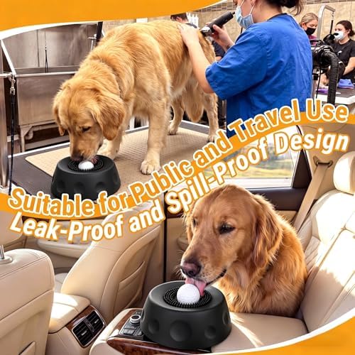 Non Bisphenol A Ball Dog Lick Bowl, Duck Snack Dispenser, Pet Beauty Gloves, Cleaning Comb, Suitable for Small and Medium Sized Dogs and Cats, Non Slip Dishwasher Safe - Image 5