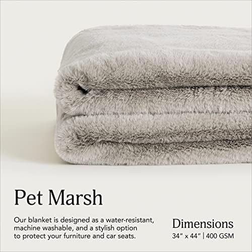 UnHide Lil’ Marsh Pet Blanket, Extra Soft Faux Fur, Washable Dog Blanket - Image 2