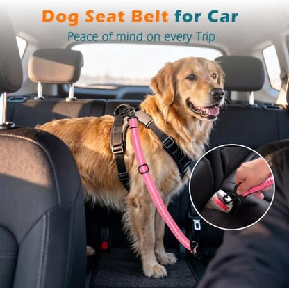 PetBonus Dog Seat Belt for Car, Durable Safe Dog Car Harness for Vehicle - Image 2