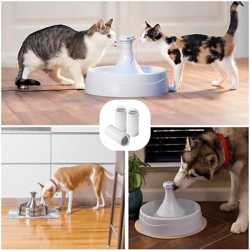 NISPIRA Charcoal Water Filter Replacements for Drinkwell 360 Pet Dog Cat Water Fountain, 12 Packs - Image 5