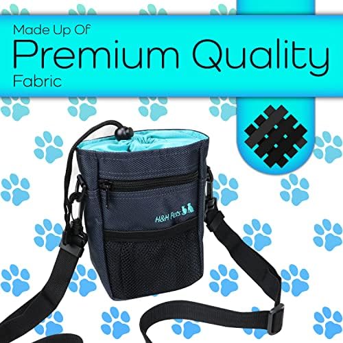 H&H Pets Dog Treat Pouch with Shoulder Strap, Waste Bag Dispenser, Dog Treat Pouch, Training Accessories - Image 2
