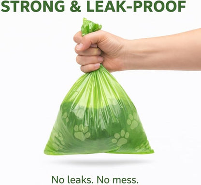 360 Count Dog Poop Bags – Eco Friendly Biodegradable Pet Waste Bags, Leak Proof - Sea Breeze