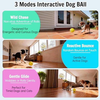 Self-Moving Rolling Dog Ball, Interactive Toy, Rechargeable - Image 4