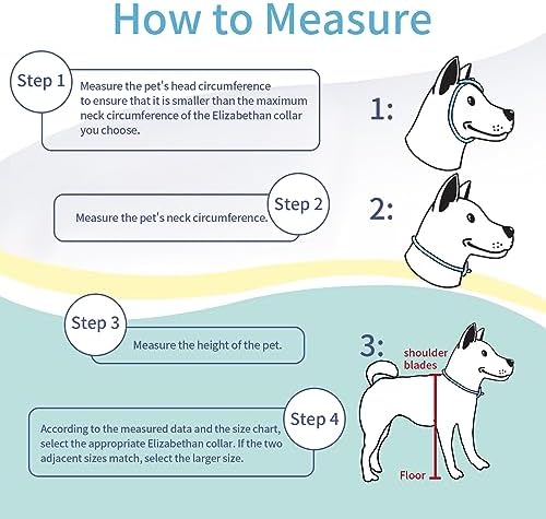 Comfortable Adjustable Soft Dog Cone Alternative After Surgery - Elizabethan Donut Collar for Cats, Medium & Small Dogs - Different Sizes - Image 3