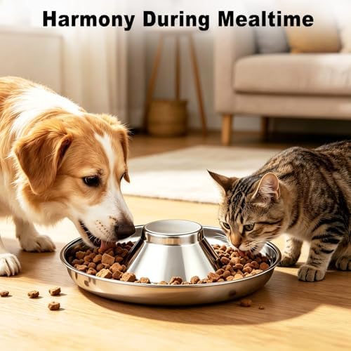 Stainless Steel Multi-Pet Feeding Bowl for Small Medium Large Dogs & Cats - Image 6